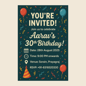 Digital Card ( size 4.5x6)